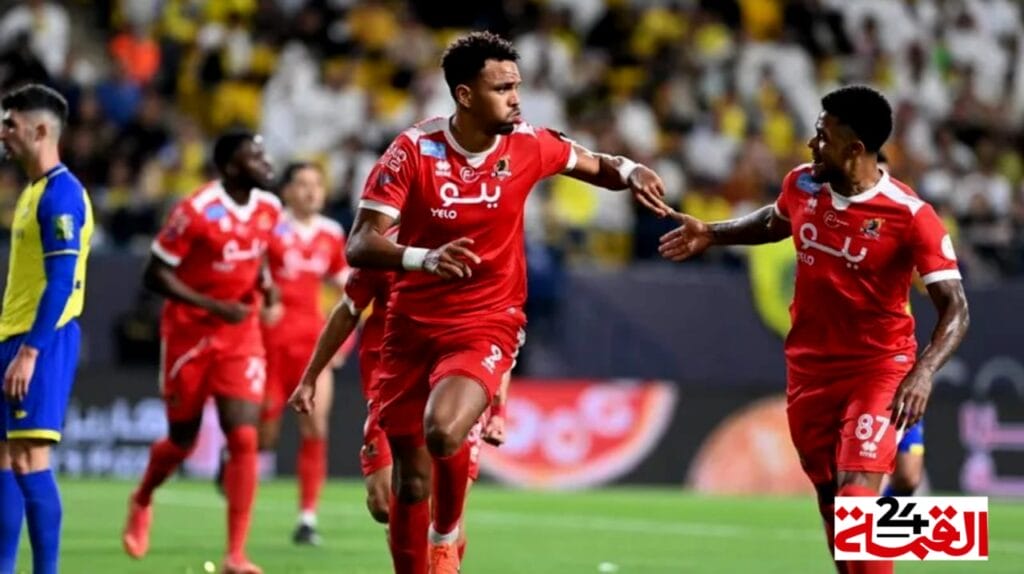 معلق مباراة الوحدة والرياض في الدوري السعودي